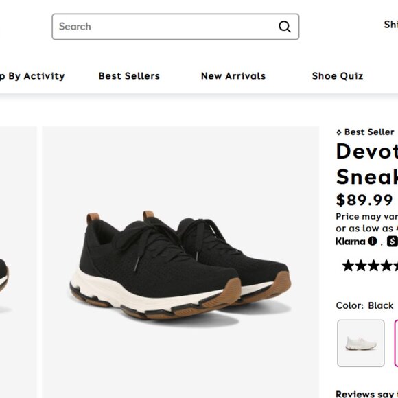 Ryka Devotion Fuse Black Athletic Shoes Worn Once - Picture 1 of 3
